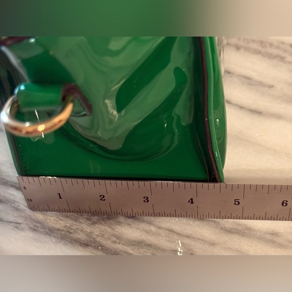 Dasein Women’s Fashion Handbag Patent Leather Snakeskin Hunter Green XL026371 - Picture 12 of 16